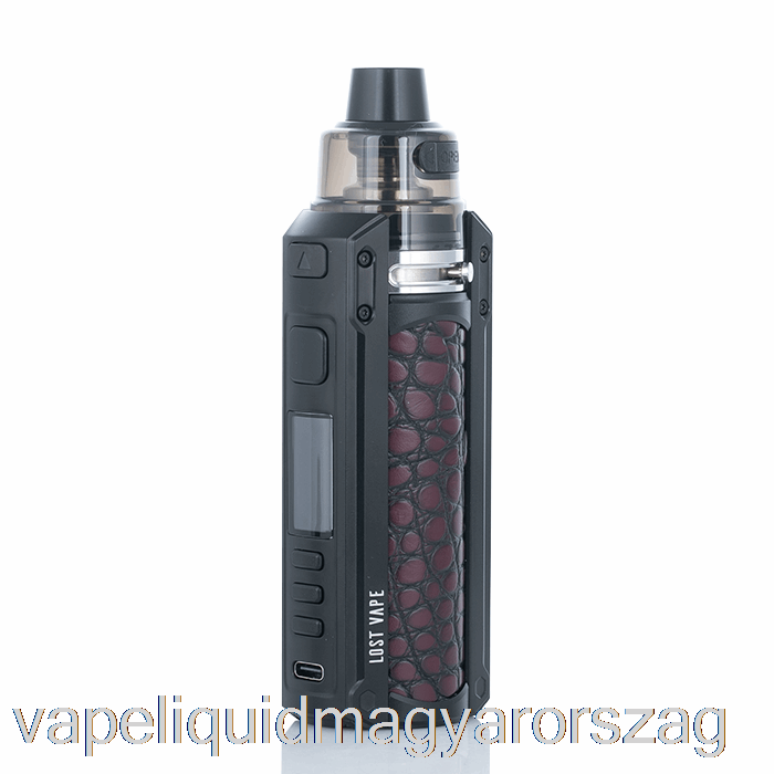 Elveszett Vape Ursa Quest 100w Pod Mod Kit Fekete / Krokodilbőr Vape E Cigi